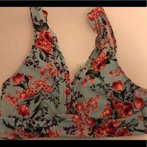 Floral Bikini Top
